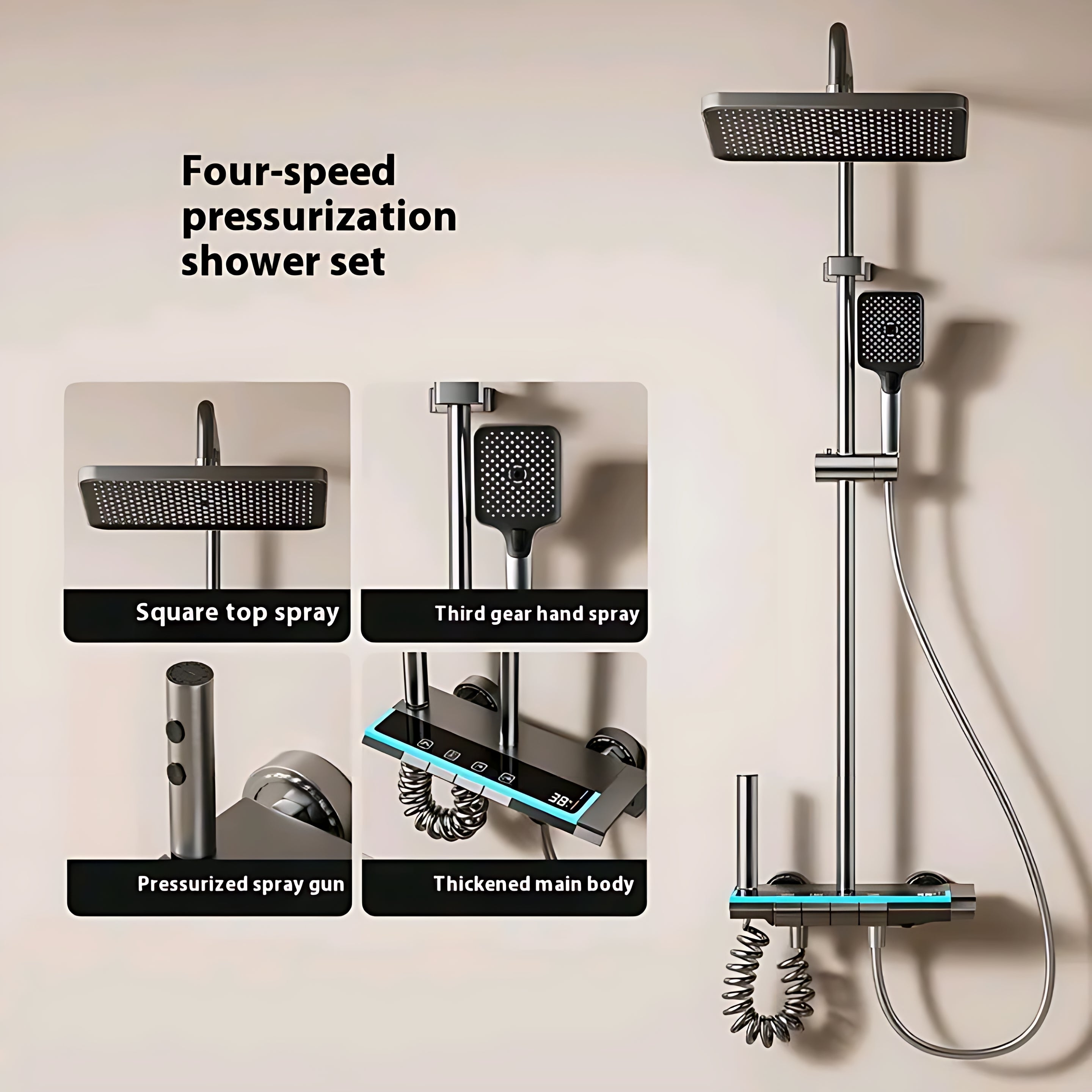 Homeni Pro Shower System - Shower Systems | Homeni