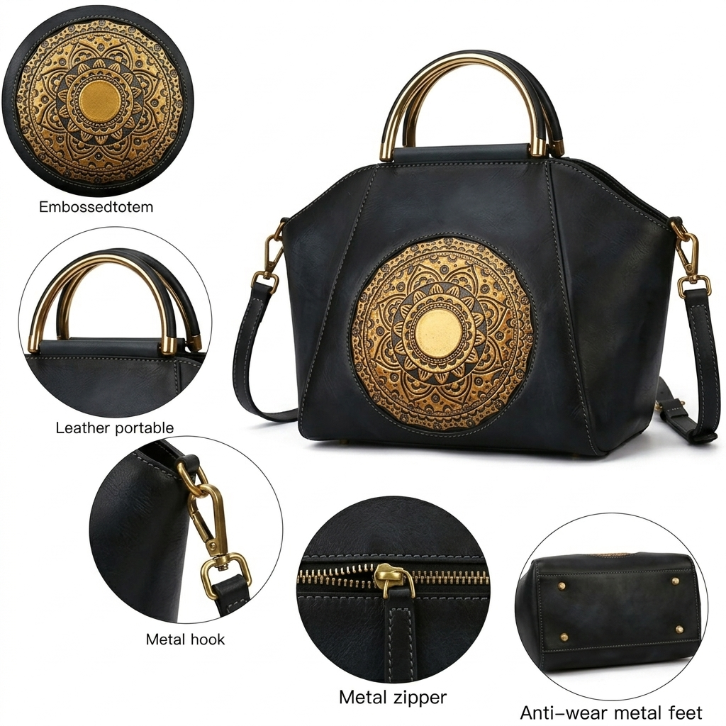The Terra Mandala Handbag