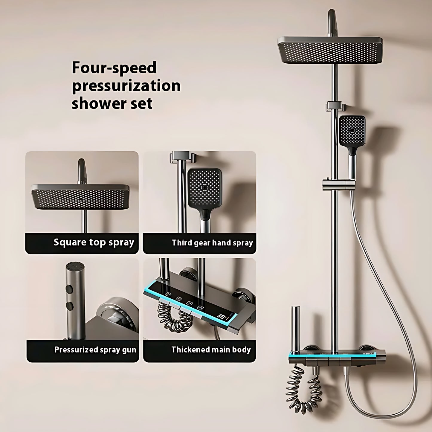 Homeni Pro Shower System - Shower Systems | Homeni