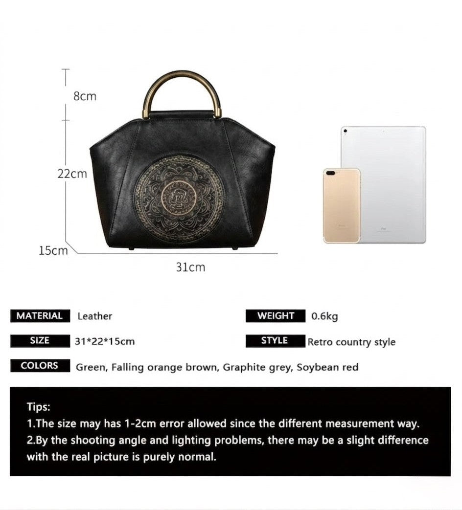 The Terra Mandala Handbag