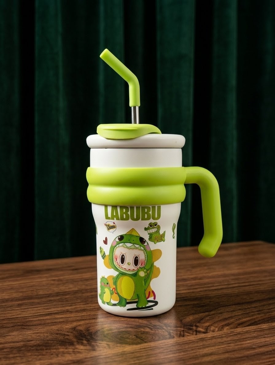 MonsterSip Labubu White Edition